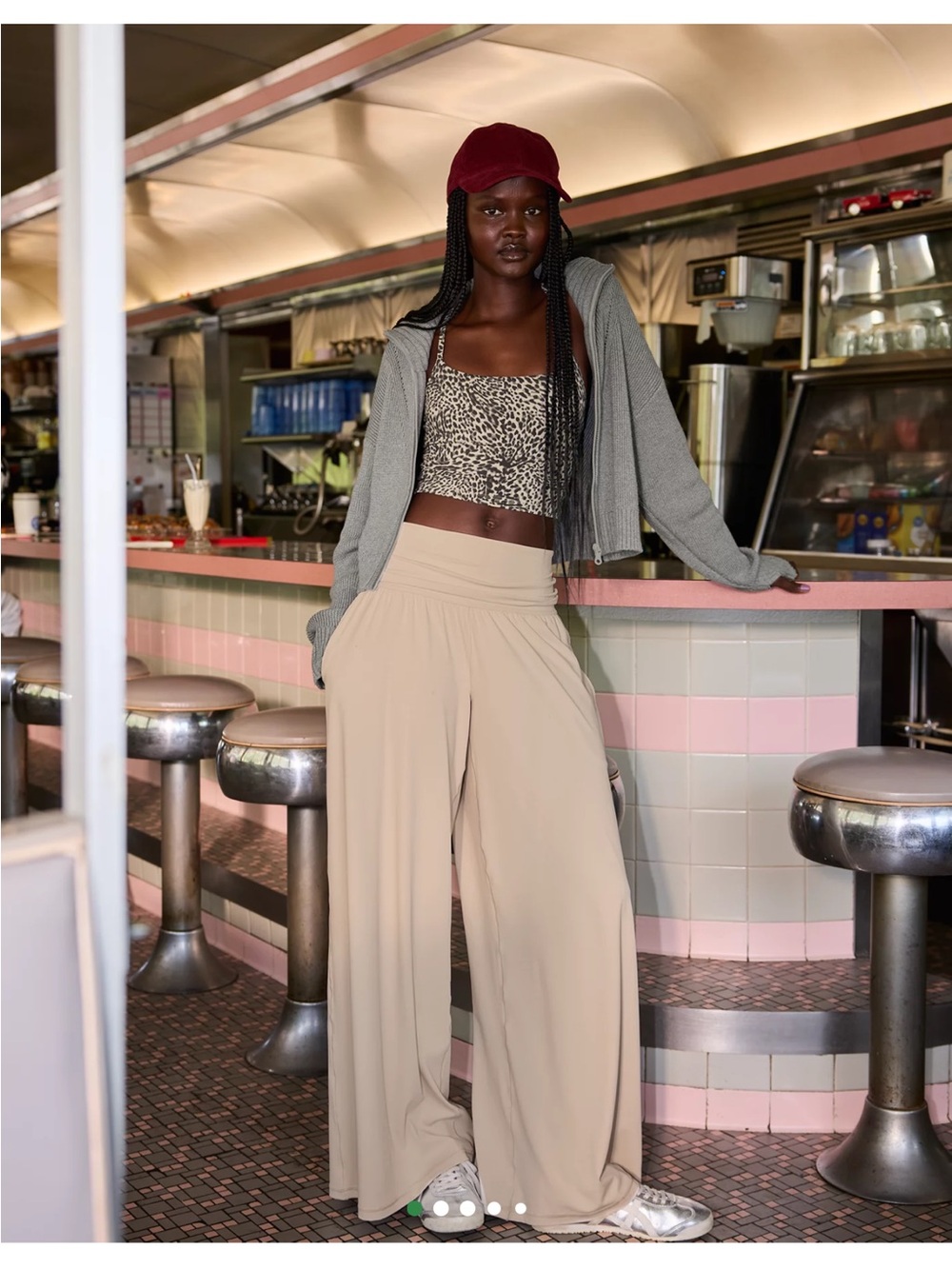 OFFLINE By Aerie Real Me Foldover Super Wide Leg Pant LG